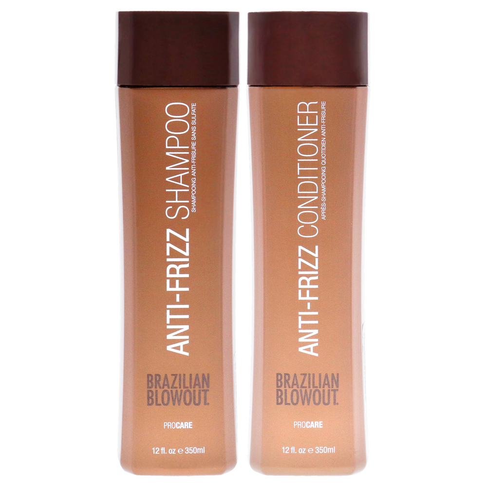 Acai Anti Frizz Shampoo and Conditioner Kit BY Brazilian Blowout Unisex 2 Pc Kit